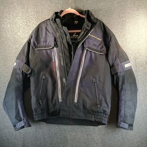 Scorpion EXO XDR Motorcycle Jacket Men L Lined Vented 2Piece Waterproof Kwikwick